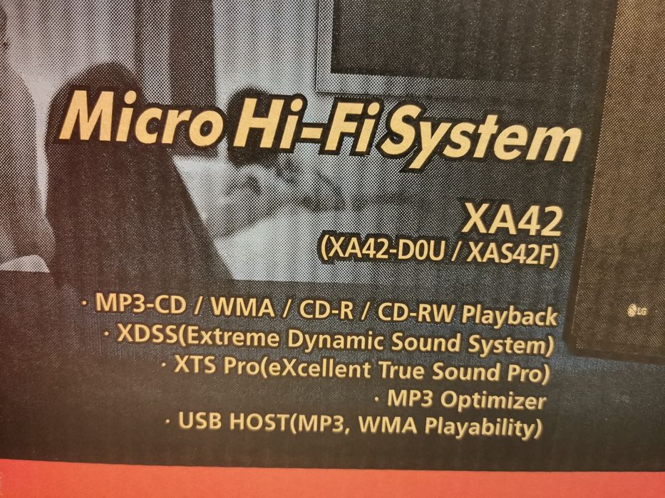 Aparelhagem Hi-Fi LG