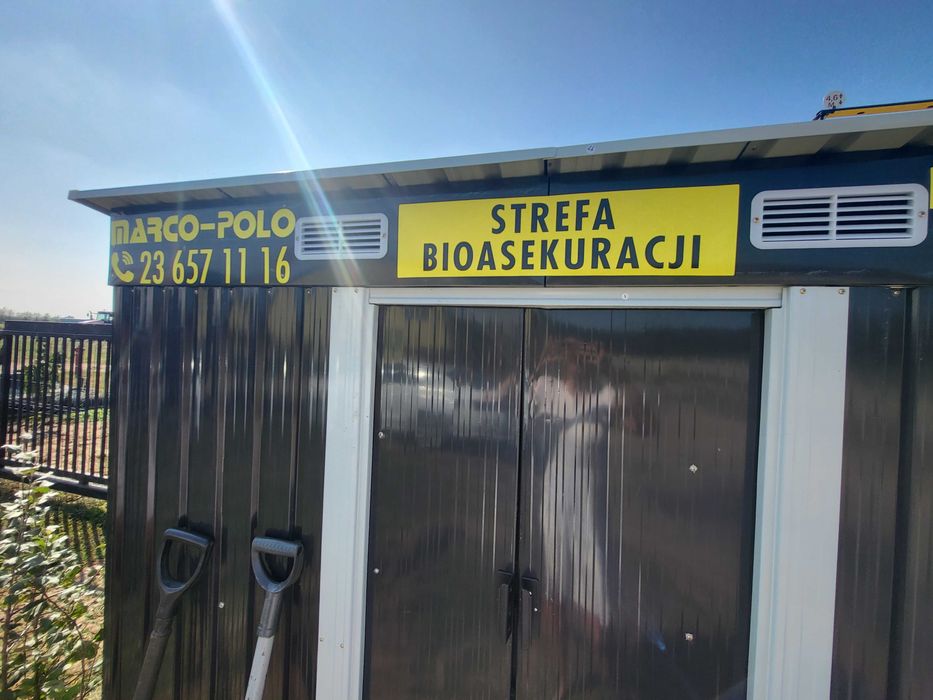 Bramka Dezynfekcyjna Kurtyna Brama Bioasekuracyjna System Dezynfekcji