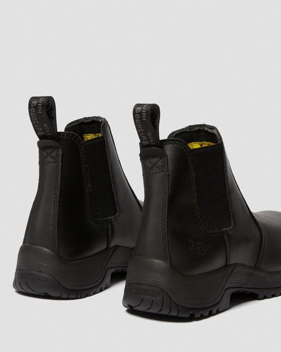 Шкіряні черевики челсі на платформі Drakelow Steel dr martens мартенси