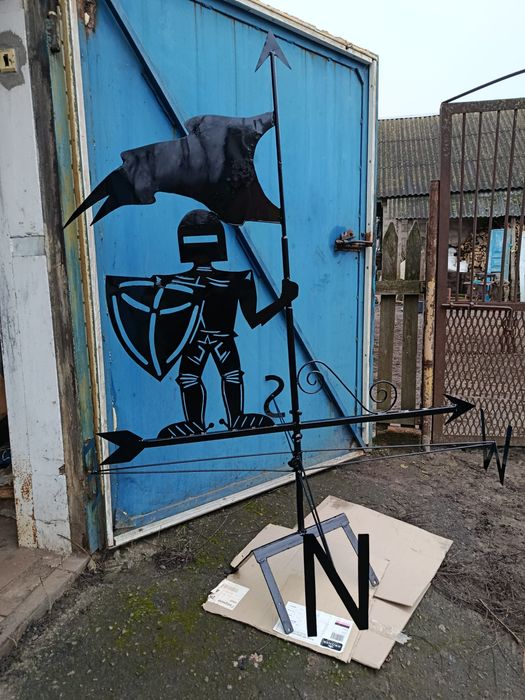 Металевий Флюгер на дах