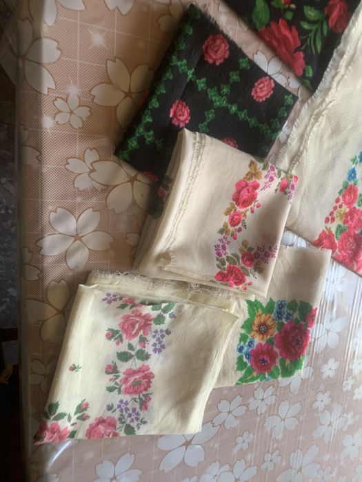 Платки шерстяные и х/б