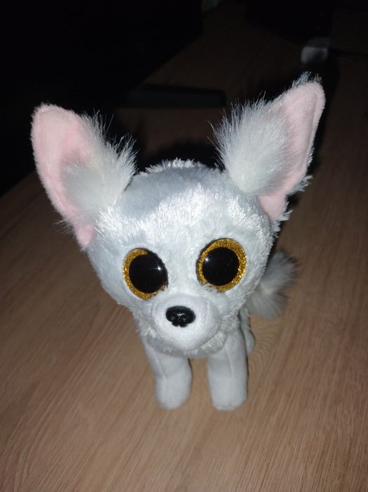 Lisek biały Ty pluszak maskotka nowy