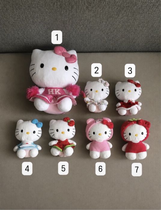 Hello Kitty maskotka pluszak