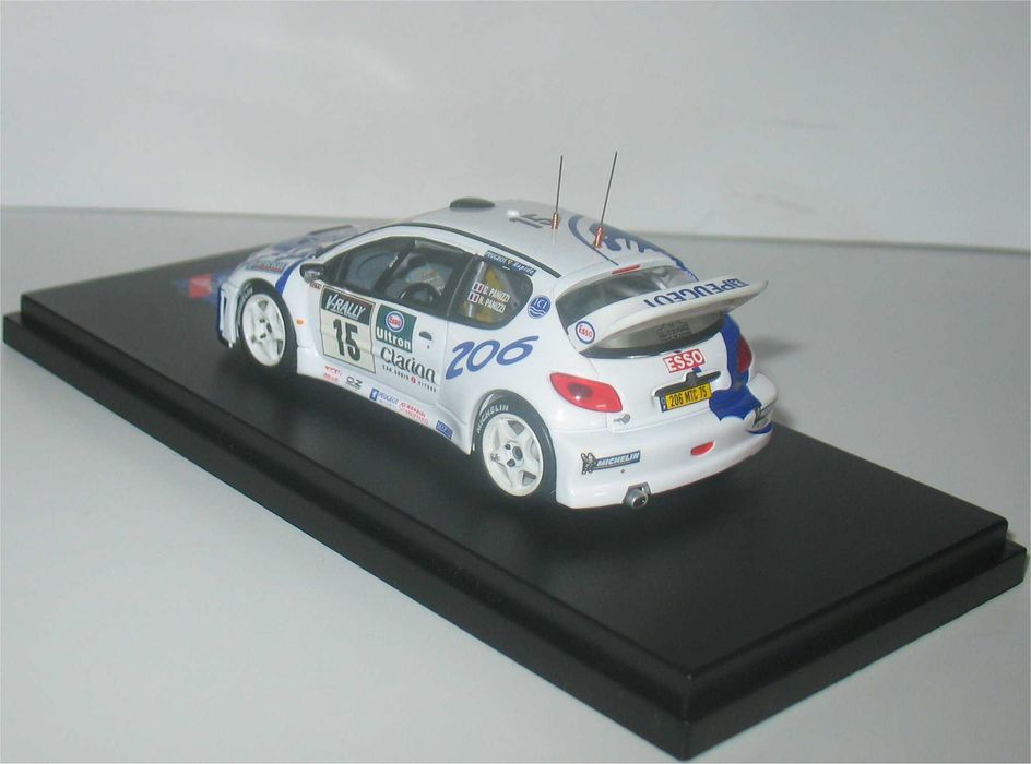 Skid - Peugeot 206 WRC - Tour de Corse 1999 - Gilles Panizzi