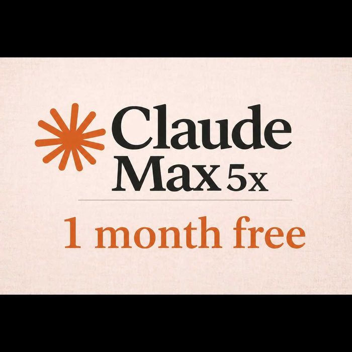 Claude Max Claude Code 1 miesiąc Gratis