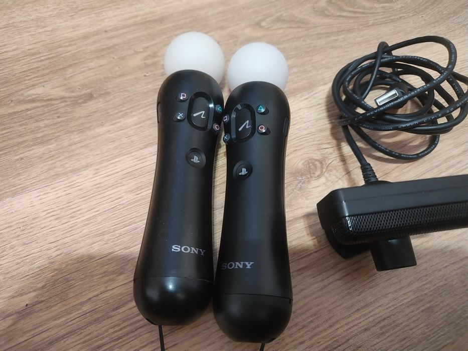 Pałeczki Move PlayStation 3 PS3/PS4 + kamerka PS3