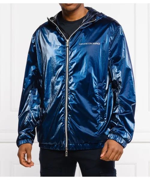 Двостороння легка куртка (вітровка) Armani Exchange. size L