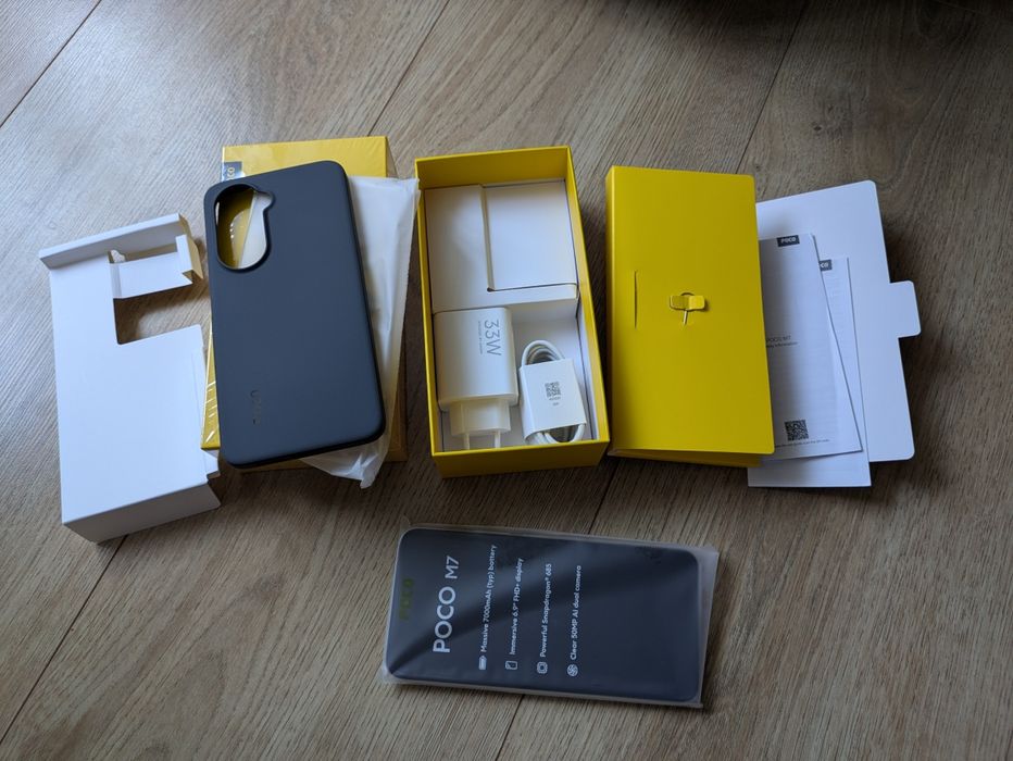 Продам НОВИЙ Poco M7 Silver. 6/128 GB.NFC.