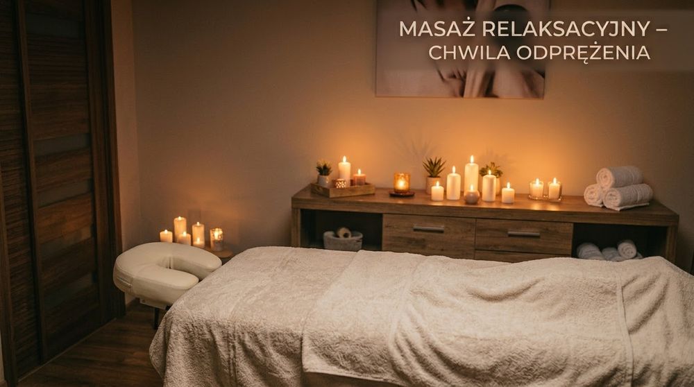 Masaż relaksacyjny (stacjonarnie lub z dojazdem)