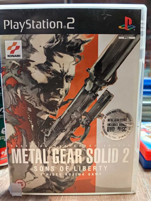 METAL GEAR SOLID 2 Sons of Liberty PS2 Skup Wymiana SklepRetroWWA