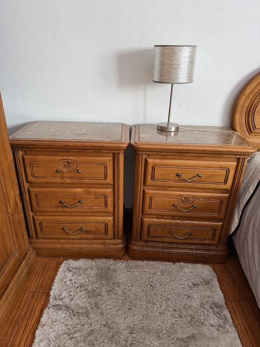 Quarto completo madeira bom estado
