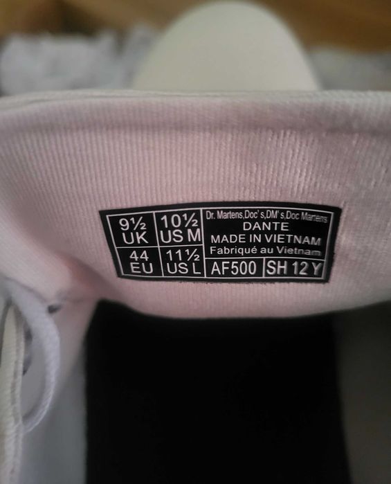 Dr. Martens Dante Canvas EU 44 cool grey