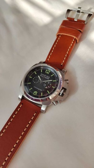 Zegarek Parnis Marina Militare Lumi Homage 45 mm Chronograph