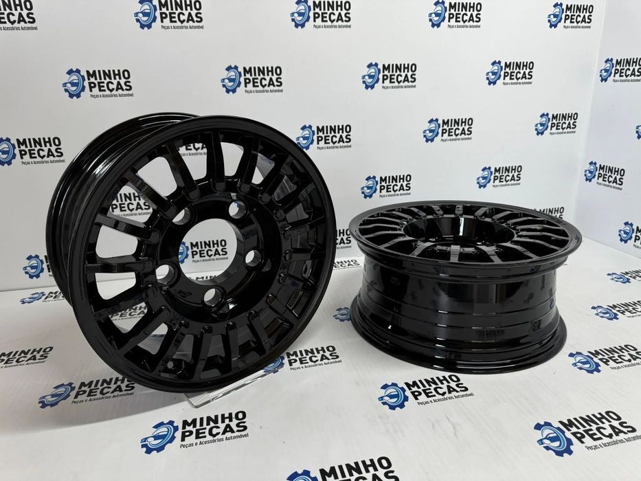Jantes Look BRAID Win Race em 16 Preto Brilho (5X165.1)