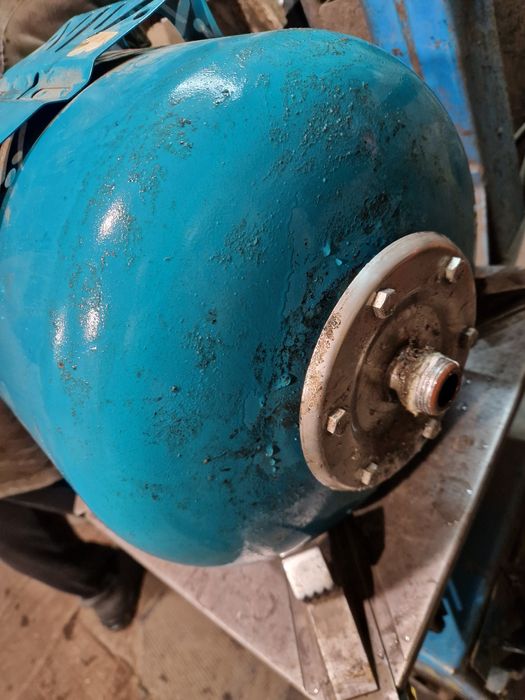 Гідроаккумулятор на 50л з фланцем з нержавіючої  сталі