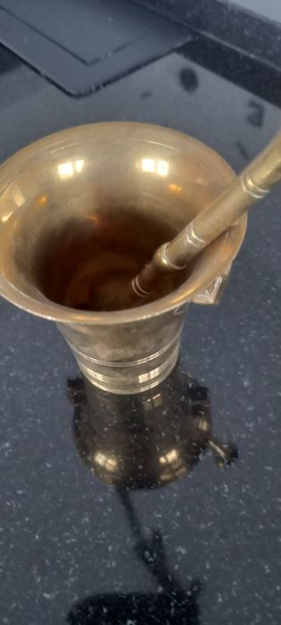 Moździerz mosiężny