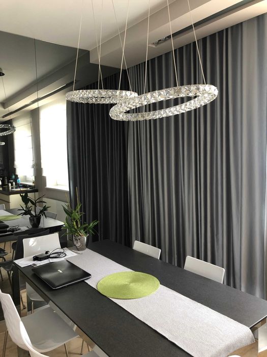 Żyrandol kryształowy Led