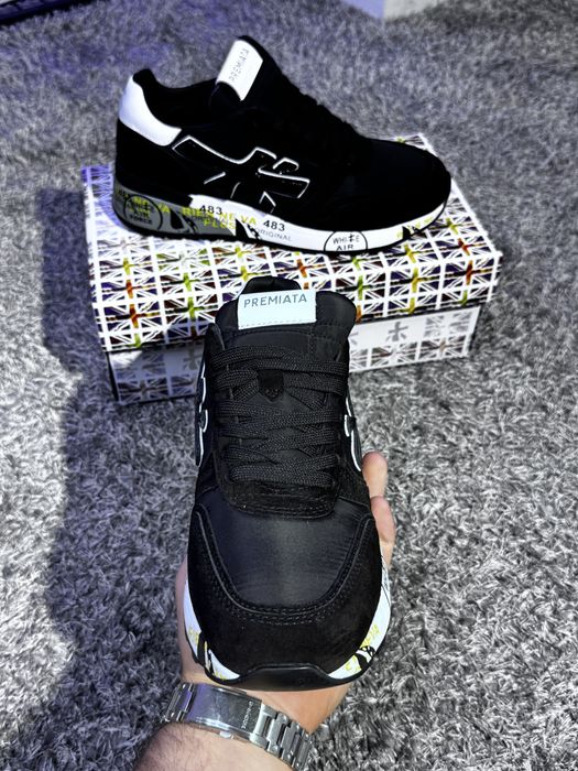Кросівки Premiata Black White