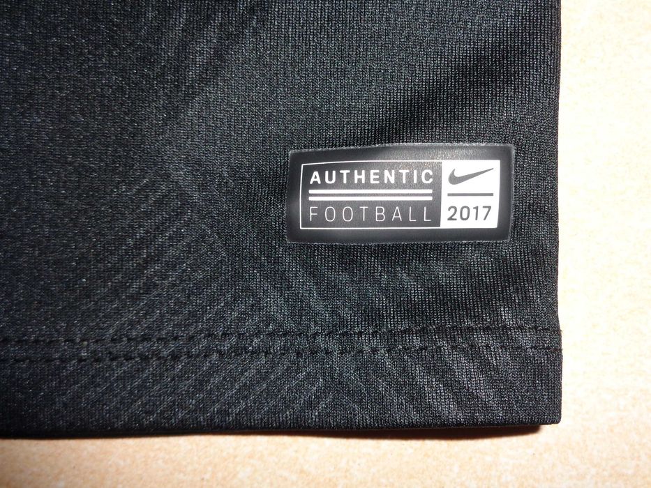 NIKE Fly Emirates PARIS czarna koszulka piłkarska 116-122 cm