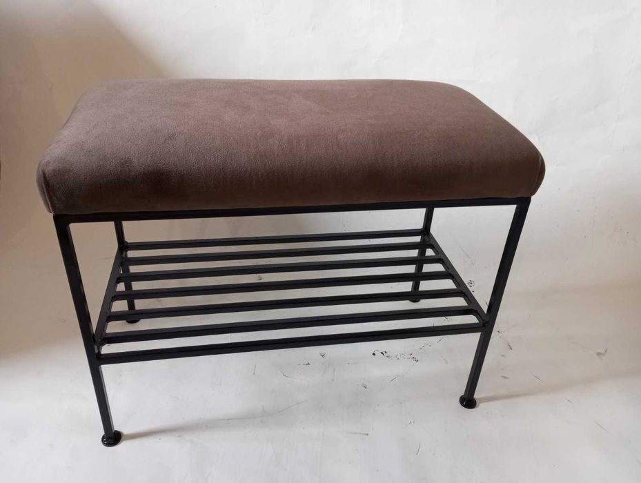 Банкетка Пуф Полка для обуви в коридор Поличка Пуф для взуття