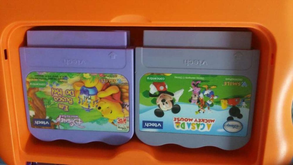 Consola Vsmile com varios jogos