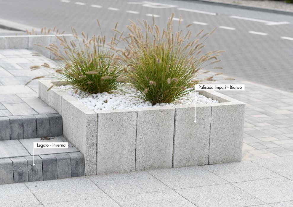 obrzeże palisadowe Impari DROGBRUK 100x30x8cm, 39x30x8cm