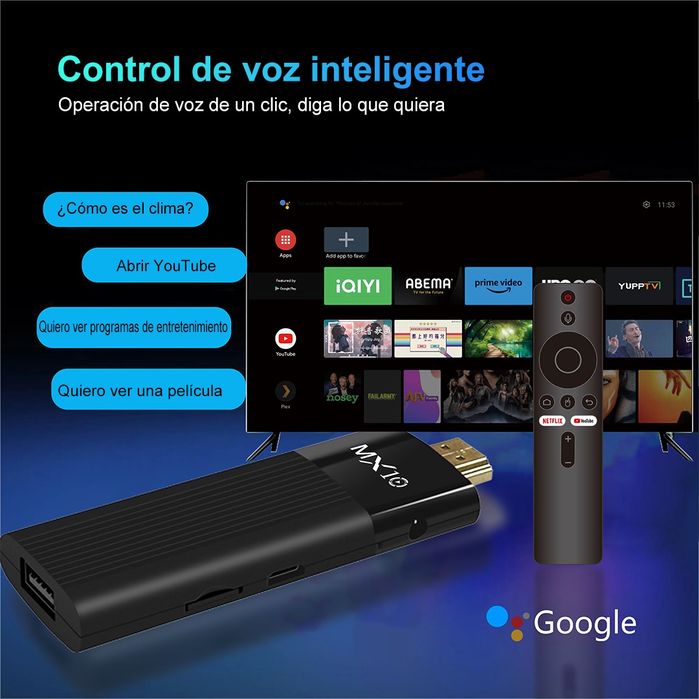 Смарт ТВ Android приставка F3MX10 2/16Gb Налаштовна