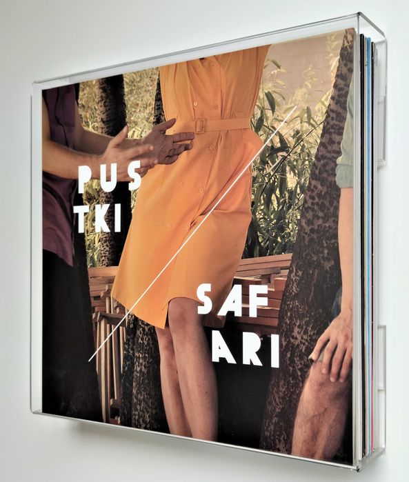 Półka wieszak stojak ramka na płyty winylowe vinyl winyl LAVINOLA