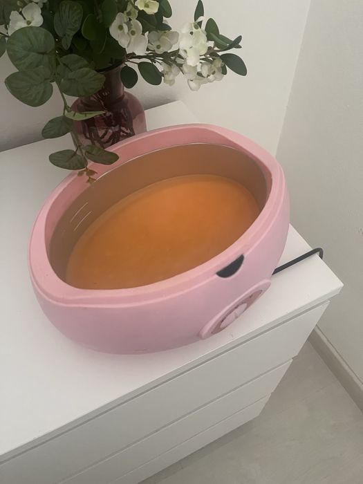 Panela parafina rosa