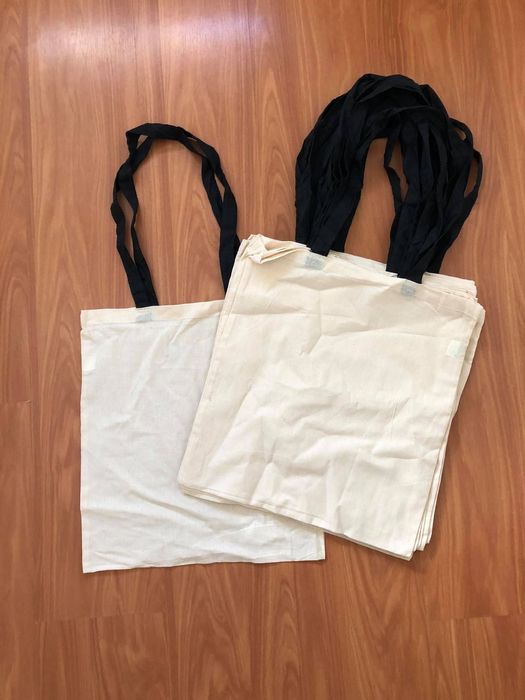 Tote bags de alça preta