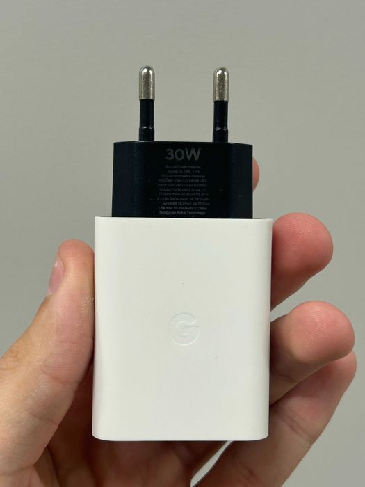Комплект швидкісна зарядка Google Pixel 30w USB-C блок + кабель 1м