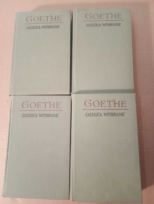 Johann Wolfgang Goethe dzieła wybrane