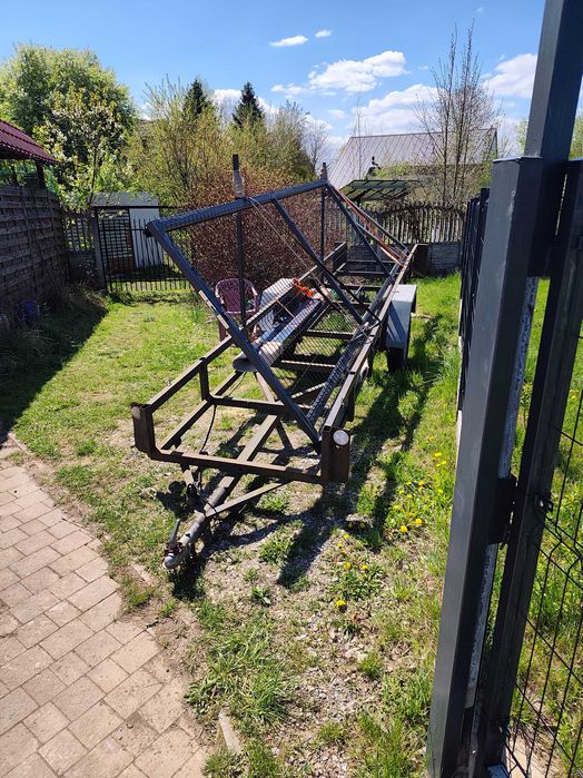 Brama przesuwna grafit ( 4mb) +3 słupki , 2500 zł