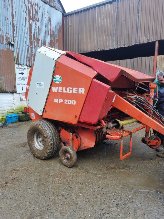 Prasa rolująca WELGER RP200 RP12S