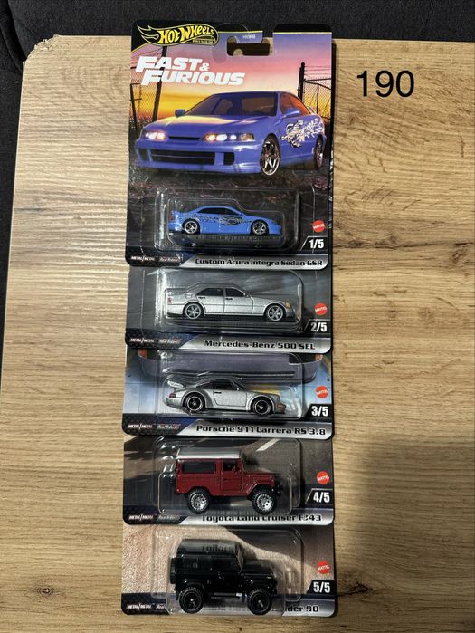 Hot wheels premium sety