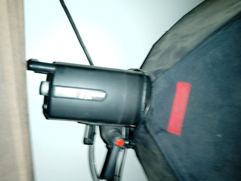 Cabeças estúdio fotográfico
