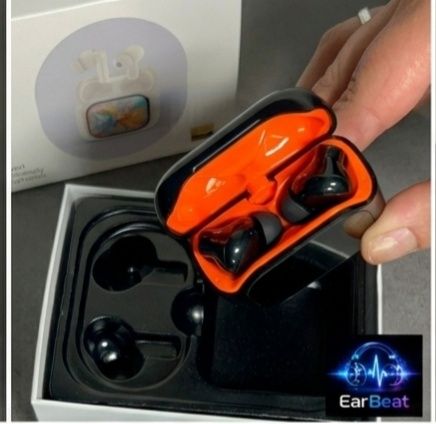 Auriculares bluetooth com ecrã LCD com sistema IA  e tradutor