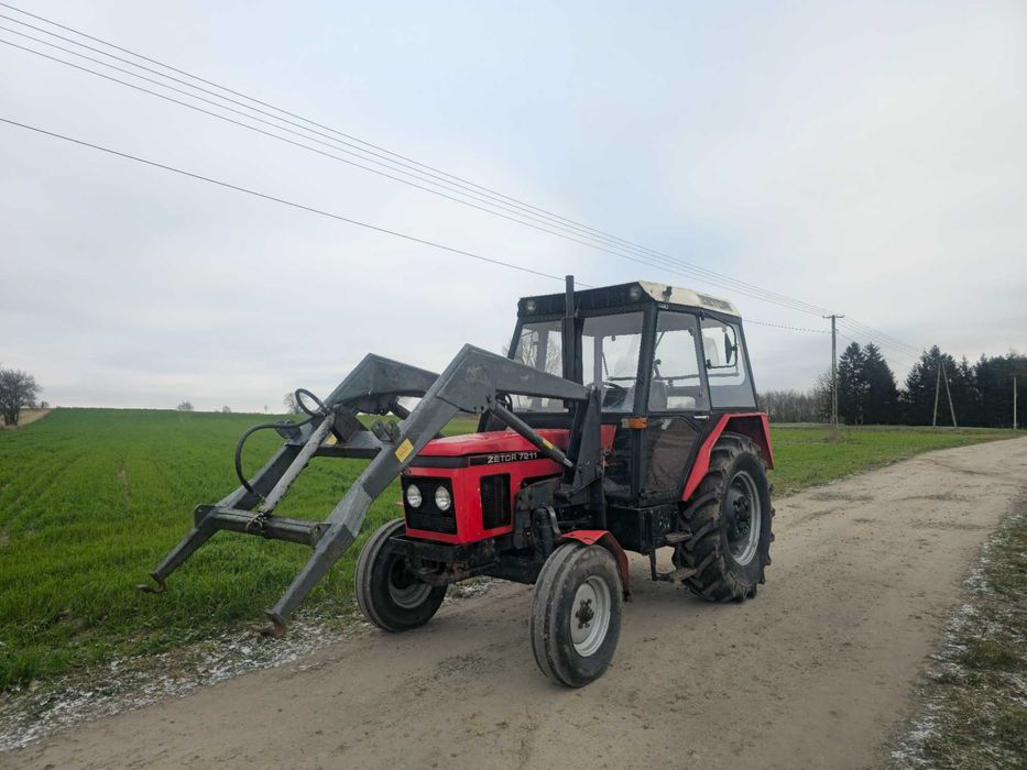 zetor 7211 z turem