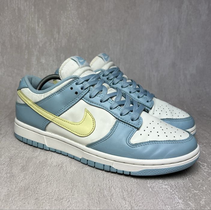 Кросівки Nike Dunk Low Ocean Bliss Citron Tint Sail DD1503-123