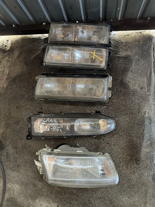 Фара фары митсубиси галант 6. лансер4 mitsubishi galnt lanser