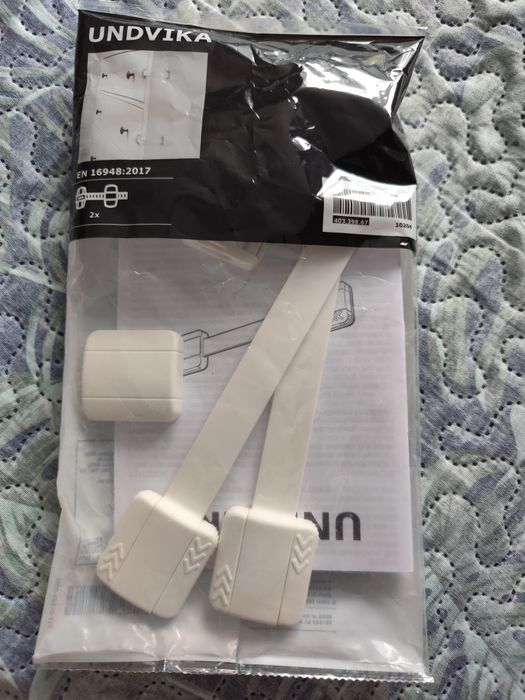 Blokada szafek, szuflad, drzwi uniwersalna IKEA Undvika. Dziecko pokój