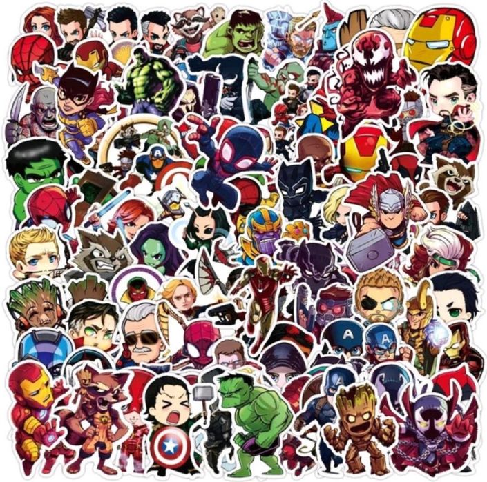 MARVEL (Стикеры/Stickers/Наклейки//Стікери/Наклейки)