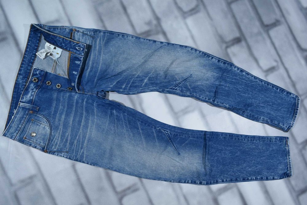 Jeansy skręty G-star ARC 3D slim stretch 30/32 pas 80-84