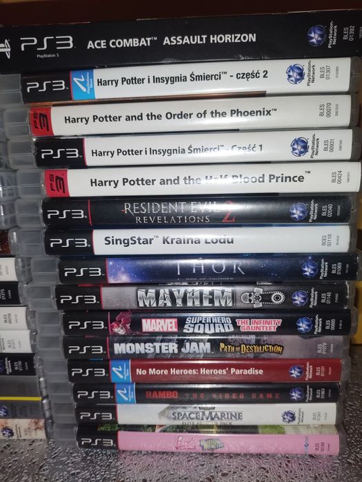Gry na Sony PlayStation 3 ps3 Resident Evil LEGO Harry Potter