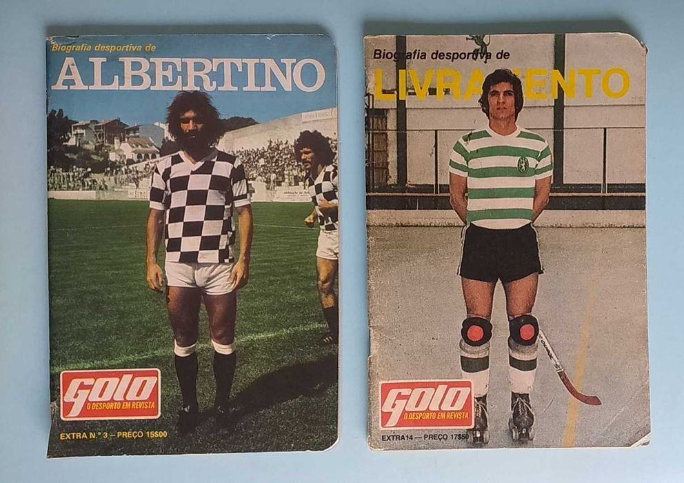 Biografia Desportiva (revista GOLO) : Livramento | Albertino , anos 70