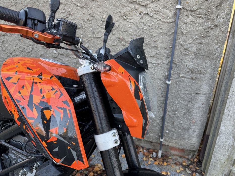Ktm Duke 125 Kat B lub A1 Radical Dużo dodatków Niemcy