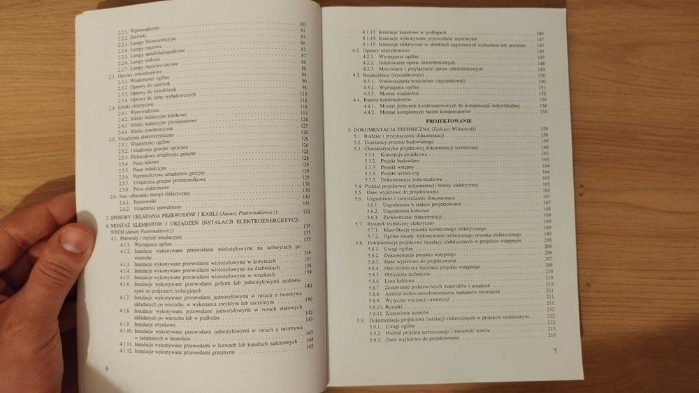Instalacje elektryczne - budowa, projektowanie i eksploatacja