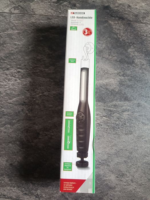Parkside lampa/latarka LED