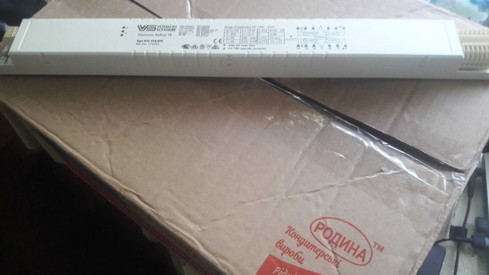 Баласт VOSSLOH SCHWABE ELXc418.470 (T8, 4*18W) 172695