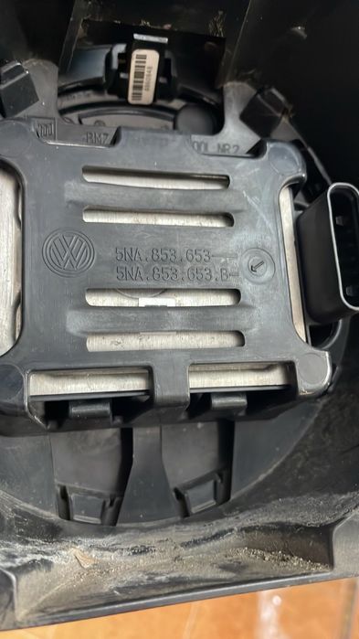 Решітка VW Tiguan 17- r line з радаром нижня решітка бампера Оригінал